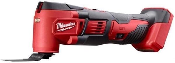 Milwaukee 4933446203 M18 18V Lithium Ion Cordless 18,000 OPM Orbiting Multi Tool with Woodcutting Blades and Sanding Pad with Sheets Included (Battery Not Included, Power Tool Only)