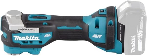 Makita DTM52Z Li-ion LXT Brushless Multi-Tool – Batteries and Charger Not Included, Blue, 18 V