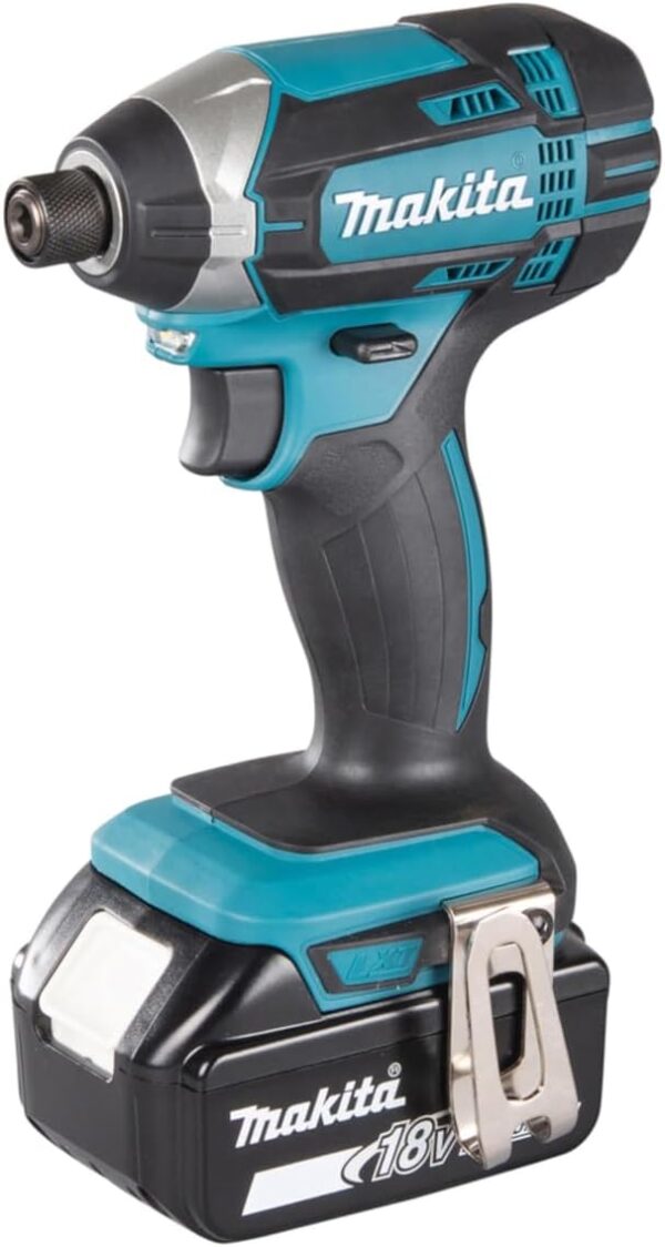 Makita DLX2145TJ 18V Li-ion LXT 2 Piece Combo Kit comprising DHP458Z and DTD152Z Complete with 2 x 5.0 Ah Li-ion Batteries and Charger Supplied in a Makpac Case
