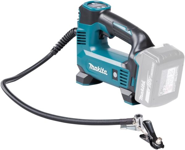 Makita DMP180Z 18V Li-ion LXT Inflator – Batteries and Charger Not Included, Blue/Silver, M