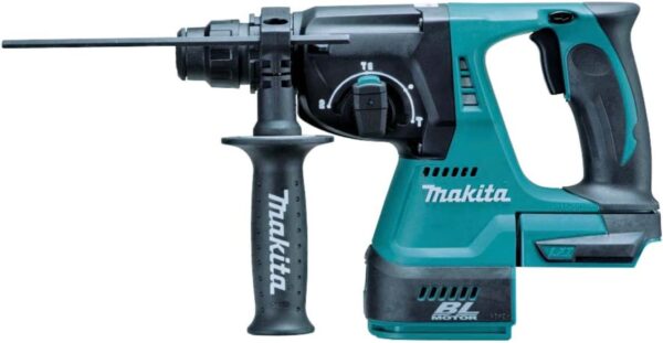 Makita DHR242Z 18V LXT Brushless 24mm Rotary Hammer SDS-Plus – Batteries and Charger Not Included