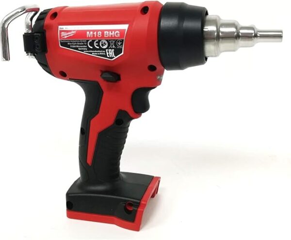 Milwaukee M18 BHG-0 Cordless Heat Gun 18V Bare Unit, RED