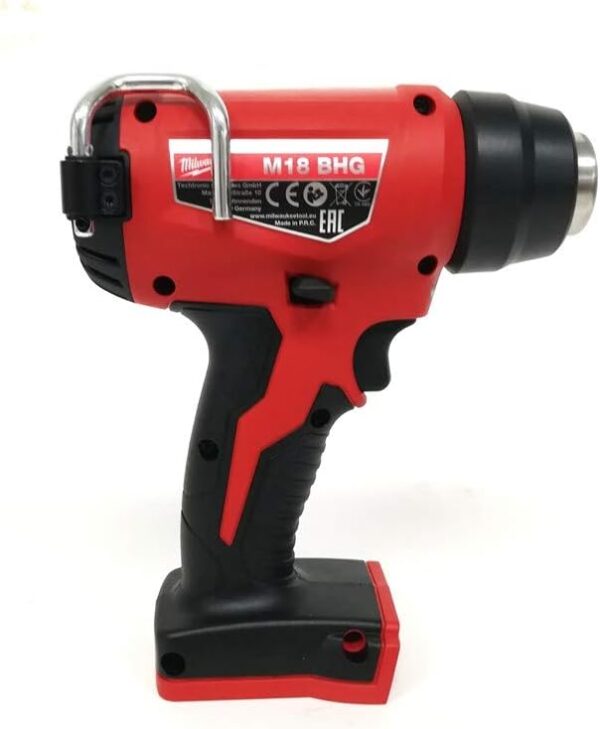 Milwaukee M18 BHG-0 Cordless Heat Gun 18V Bare Unit, RED