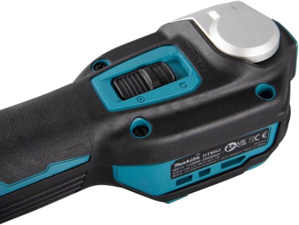Makita DTM52Z Li-ion LXT Brushless Multi-Tool – Batteries and Charger Not Included, Blue, 18 V