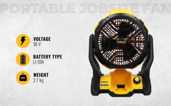 DEWALT 18V XR Fan