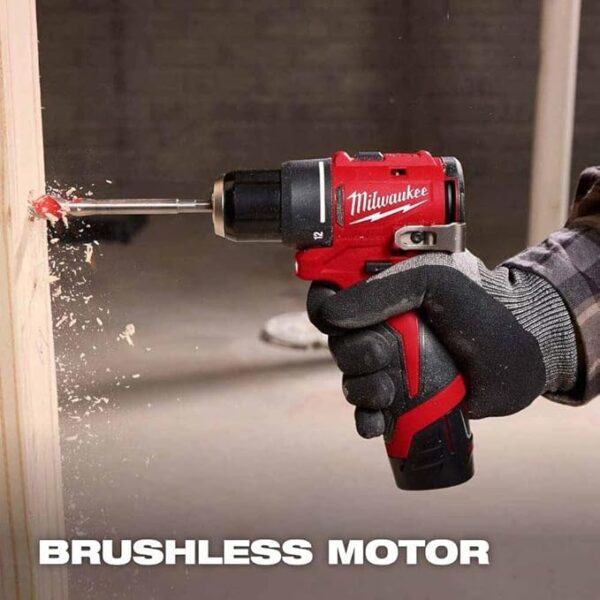 Milwaukee Electric – M12 SUBCOMPACT BRUSHLESS 3/8 Drill/Driver