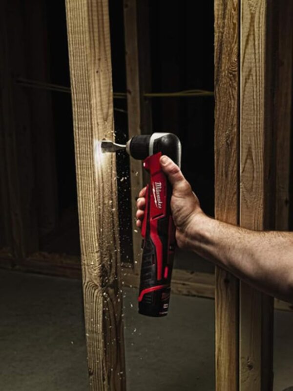 Milwaukee 2415-20 M12 12-Volt Lithium-Ion Cordless Right Angle Drill, 3/4 in, Bare Tool, Medium