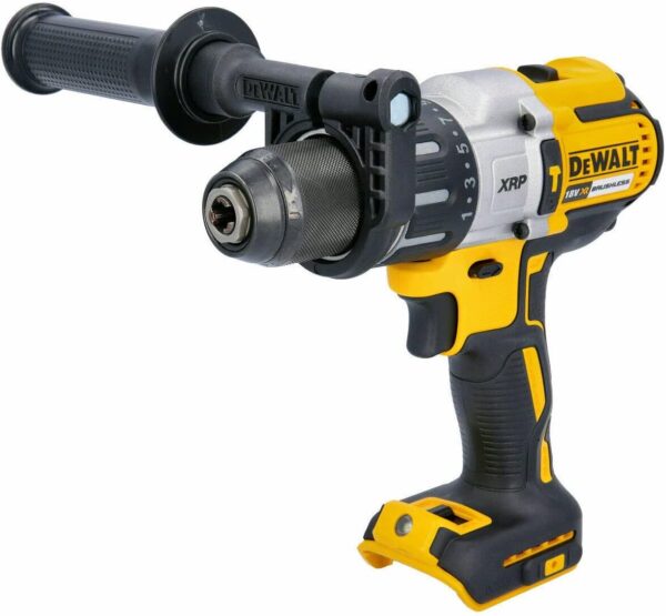 DEWALT DCD996N 18V XR 3-Speed Brushless Hammer Combi Drill (Body Only), 820 W, 18 V, Yellow/Black