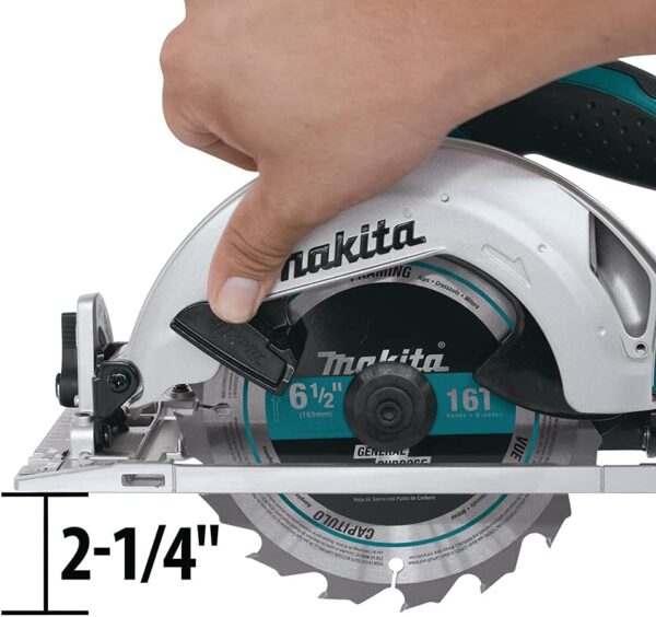 Makita DSS611Z 18V Li-Ion LXT 165mm Circular Saw – Batteries and Charger Not Included [Energy Class A]