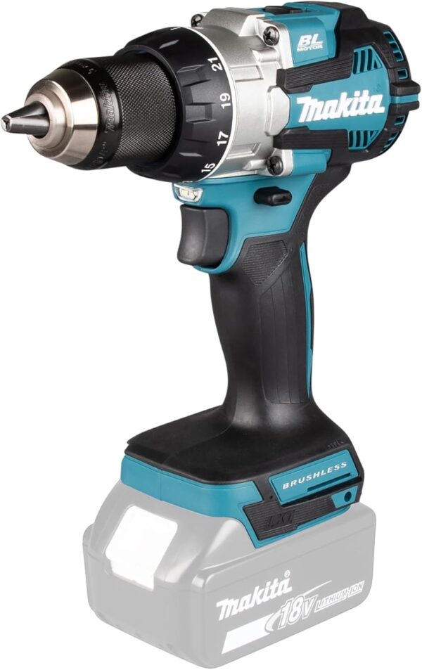 Makita DDF489Z 18V Li-ion LXT Brushless 13mm Drill Driver – Batteries and Charger Not Included