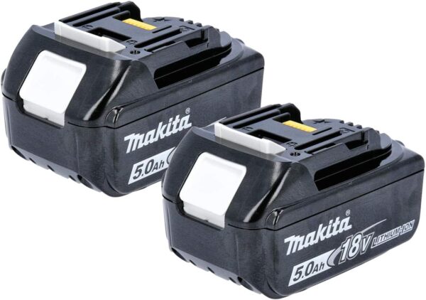 Makita Genuine BL1850 18V 5.0Ah Li-Ion LXT Battery Pack of 2
