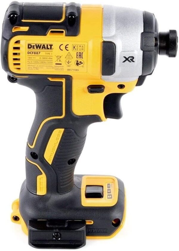 Dewalt 18V XR Cordless Brushless Impact Driver DCF887N & Combi Drill DCD796N Body Only Twin Pack