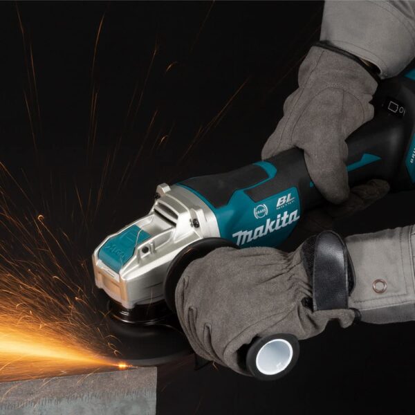Makita DGA519Z 18V Li-ion LXT 125mm Brushless X-Lock Angle Grinder – Batteries and Charger Not Included