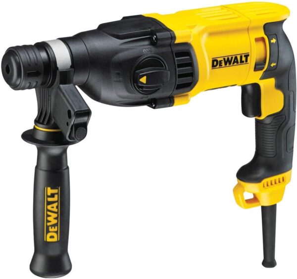 DEWALT D25133K-GB SDS Plus 3 Mode Hammer Drill, 26mm Ø, 240V, 33.5cm x 21cm x 7.5cm