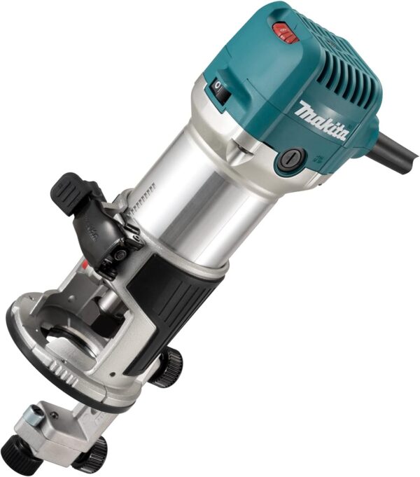 Makita RT0702CX4/2 240V ¼” Router Trimmer Supplied with Trimmer Base