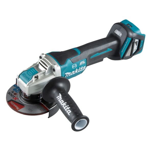 Makita DGA519Z 18V Li-ion LXT 125mm Brushless X-Lock Angle Grinder – Batteries and Charger Not Included