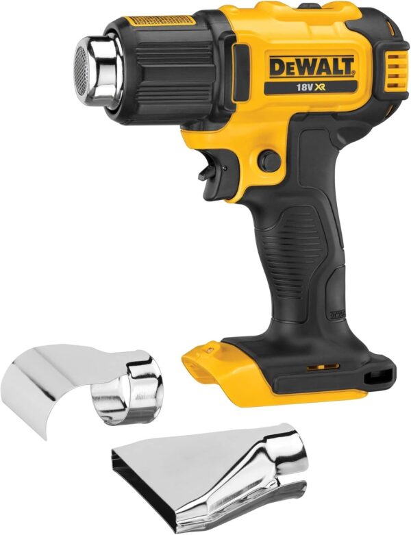 DEWALT DCE530N-XJ Cordless hot air Gun, 18V (Base), Black/Yellow [Energy Class A+]