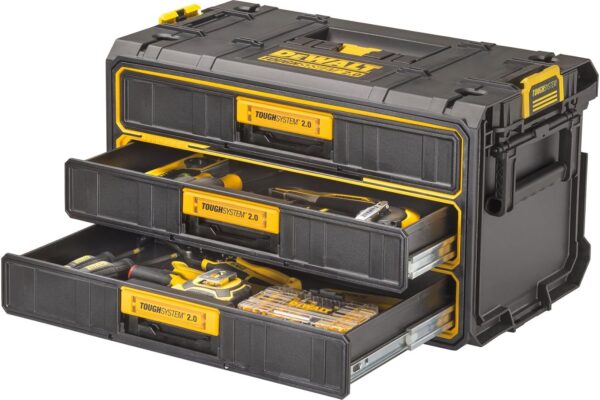 DEWALT DWST08330-1 TOUGHSYSTEM 2.0 Three-Drawer Unit