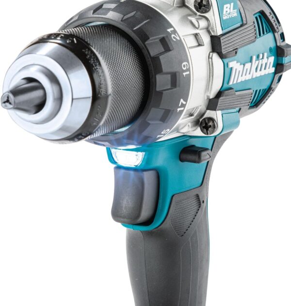 Makita DDF489Z 18V Li-ion LXT Brushless 13mm Drill Driver – Batteries and Charger Not Included