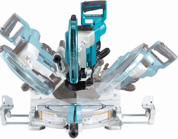 Makita DLS211ZU Twin 18V (36V) Li-Ion LXT Brushless 305mm Slide Compound Mitre Saw – Batteries and Charger Not Included