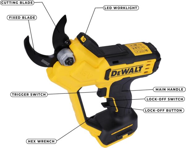 DEWALT DCMPP568N-XJ 18V XR Pruner Bare Unit