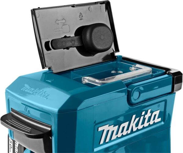 Makita DCM501Z Li-Ion Cordless Coffee Maker, Batteries and Charger Not Included, Blue, 10.8 V to 18 V