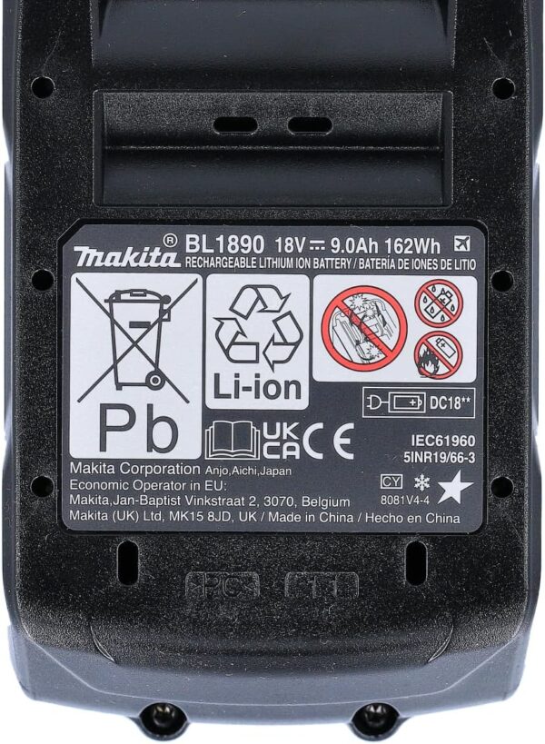 Makita BL1890 18V LXT 9Ah Lithium-Ion Battery