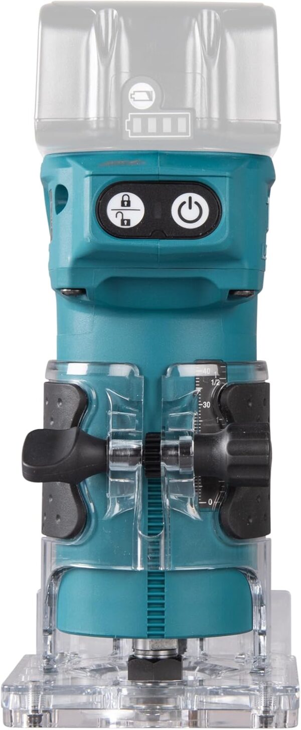Makita DRT52Z 18V Li-ion LXT Brushless Router/Trimmer, Batteries and Charger Not Included