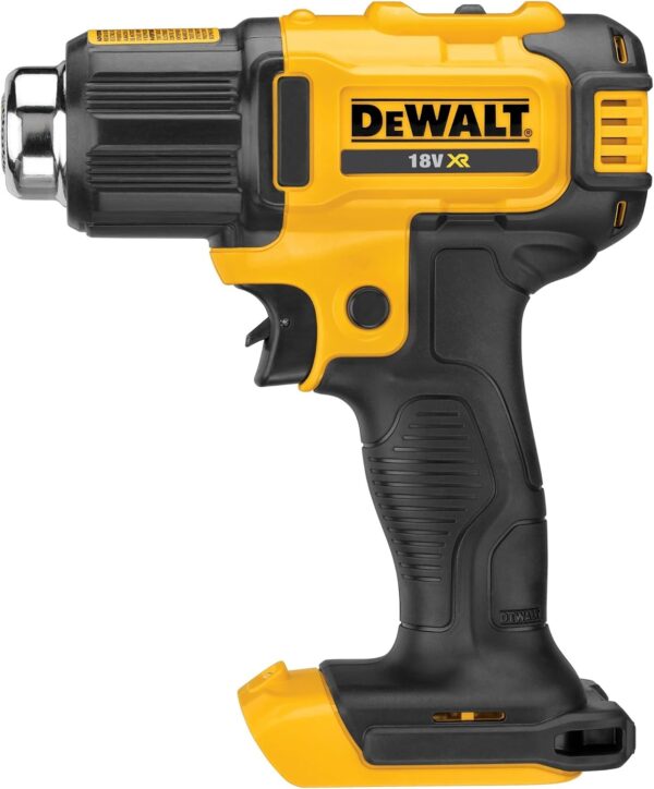 DEWALT DCE530N-XJ Cordless hot air Gun, 18V (Base), Black/Yellow [Energy Class A+]