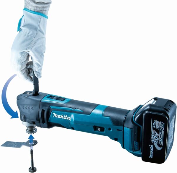 Makita DTM51Z Multi-Tool, 18 V,Blue