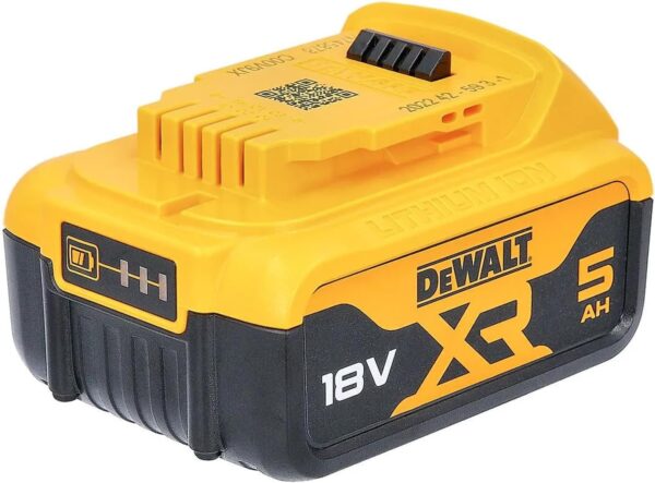 DEWALT DCB184 5.0ah 18v XR Lithium Ion Battery + DCB1104 Charger