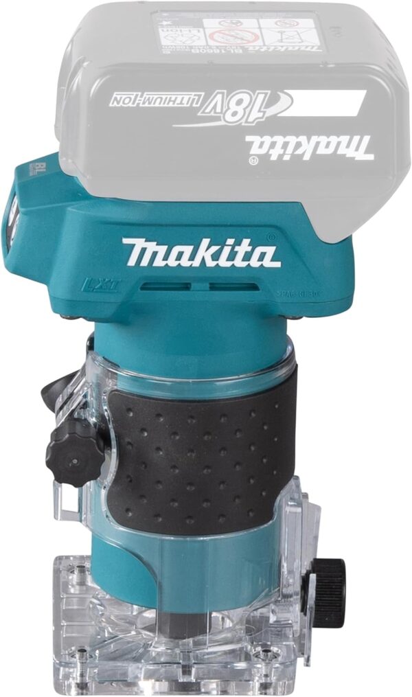 Makita DRT52Z 18V Li-ion LXT Brushless Router/Trimmer, Batteries and Charger Not Included