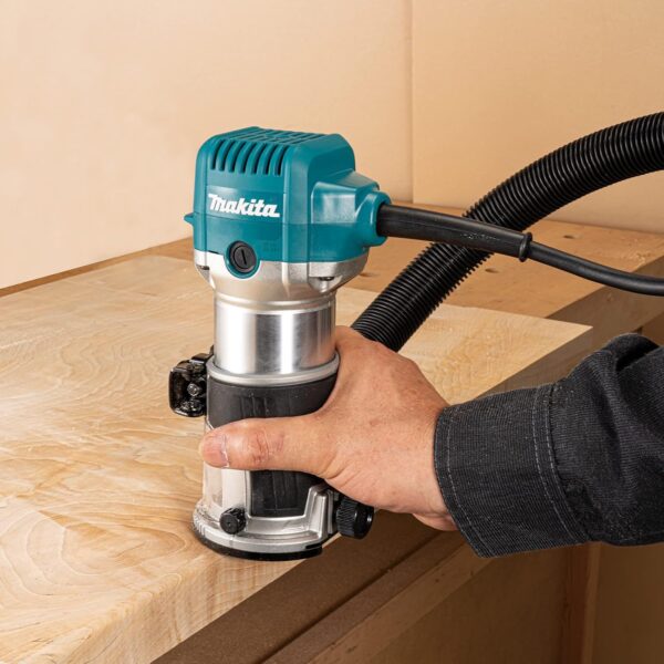 Makita RT0702CX4/2 240V ¼” Router Trimmer Supplied with Trimmer Base
