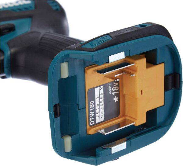 Makita DTW180Z 18V Li-Ion LXT Brushless Impact Wrench – Batteries and Charger Not Included [Energy Class A]