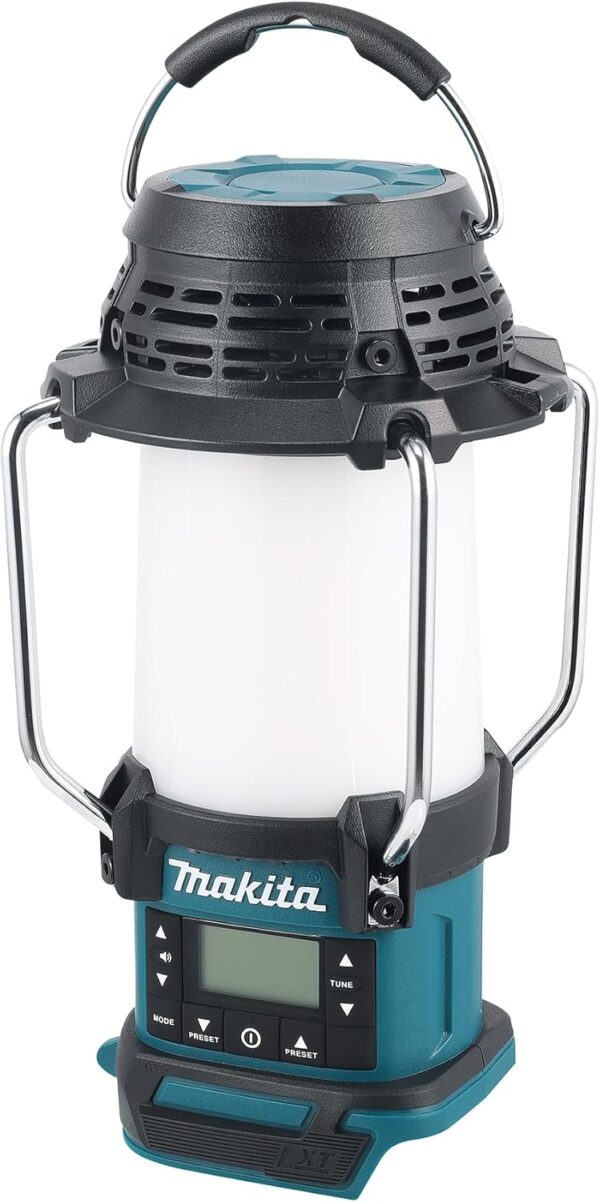 Makita DMR055 14.4V/18V Li-ion LXT Radio with Lantern – Batteries and Charger Not Included [Energy Class A+]