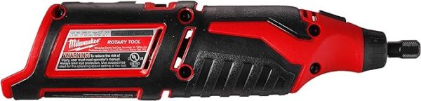 Milwaukee M12BLROT-0 12V Cordless Brushless Rotary Tool Bare Unit – Black – 1 Unit