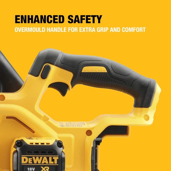DEWALT 18V XR Brushless 30cm Compact Chainsaw, Tool Only, DCM565N-XJ
