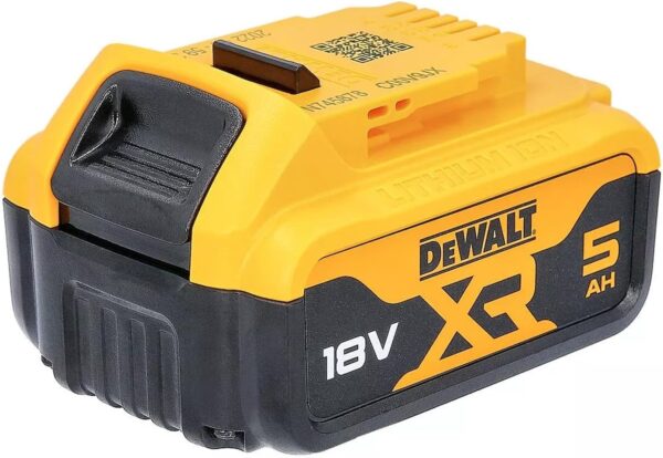 DEWALT DCB184 5.0ah 18v XR Lithium Ion Battery + DCB1104 Charger