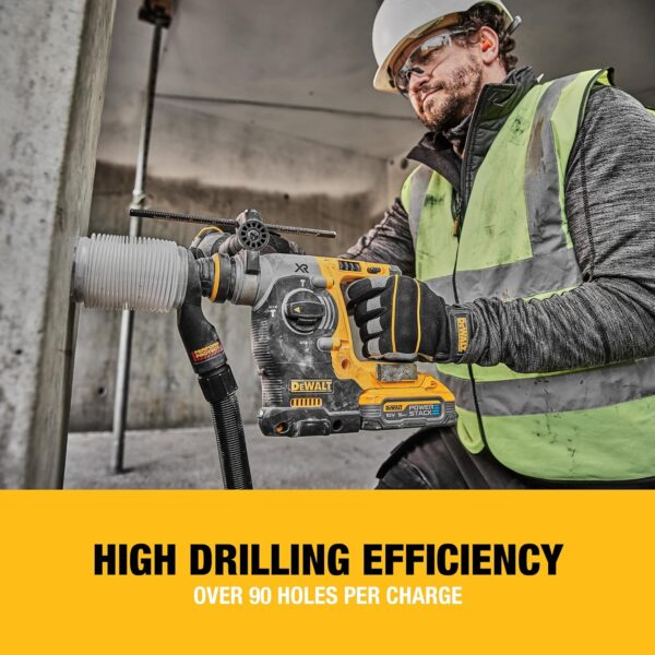 DEWALT 18V XR Brushless 24mm SDS-Plus Hammer Drill, Bare Unit, DCH273N-XJ