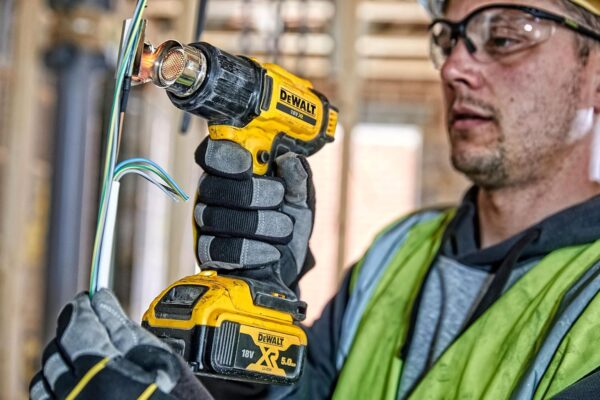 DEWALT DCE530N-XJ Cordless hot air Gun, 18V (Base), Black/Yellow [Energy Class A+]
