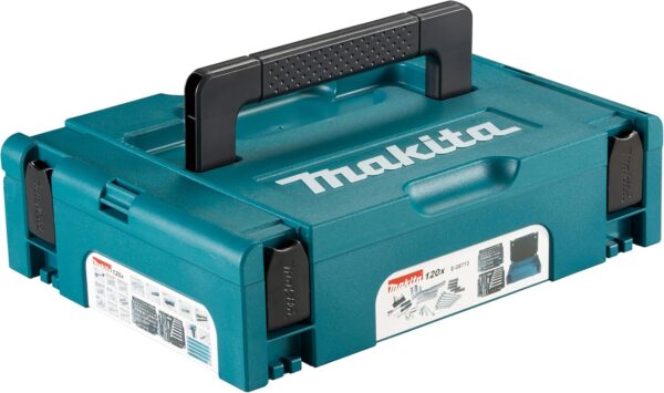 Makita E-08713 120 Piece Maintenance Set Supplied in a Makpac Case