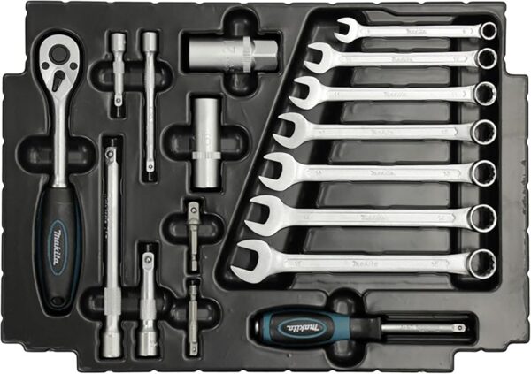 Makita E-08713 120 Piece Maintenance Set Supplied in a Makpac Case