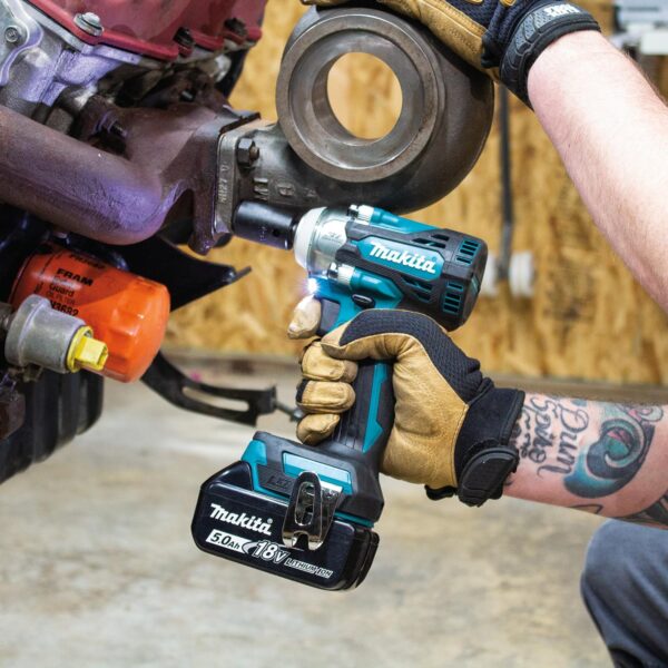 Makita DTW300Z Li-ion LXT Brushless Cordless Impact Wrench, Batteries and Charger Not Included, 18 V