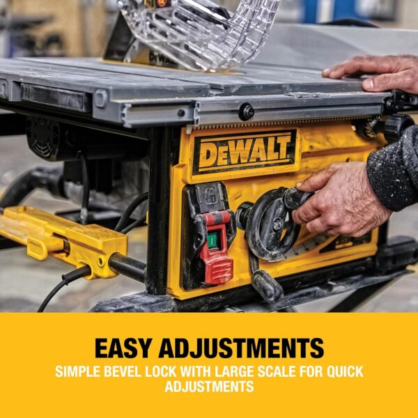 DEWALT 250mm Table Saw, DWE7492-QS