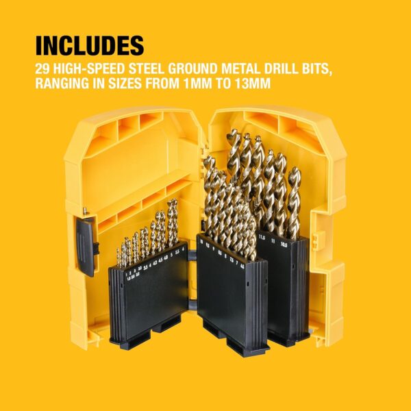 DEWALT EXTREME 2 HSS-G Drill Bit Set (29 pc.), DT7926-XJ