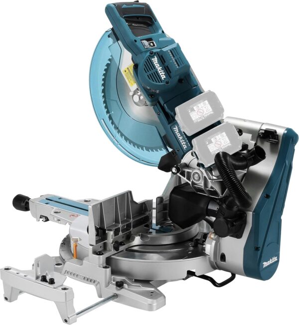 Makita DLS211ZU Twin 18V (36V) Li-Ion LXT Brushless 305mm Slide Compound Mitre Saw – Batteries and Charger Not Included